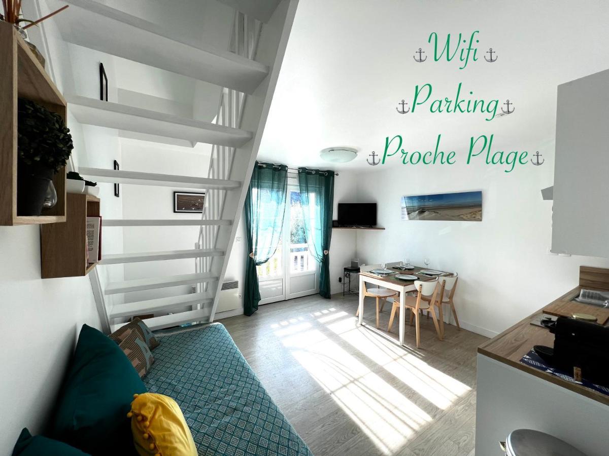 Duplex Moderne A 700M De La Plage Parking & Wifi Fort-Mahon-Plage Kültér fotó